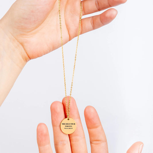 Eras Tour Necklace, Gift for Her, Birthday, Friend, Daughter, Girlfriend, Merch TS, Tortured Poets Department, Christmas, Eras Tour Jewelry